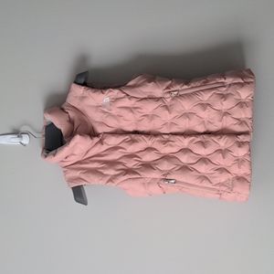 The North Face women's puffer vest Xs blush pink